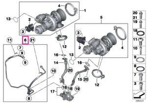 11427634679 Tub ulei - BMW