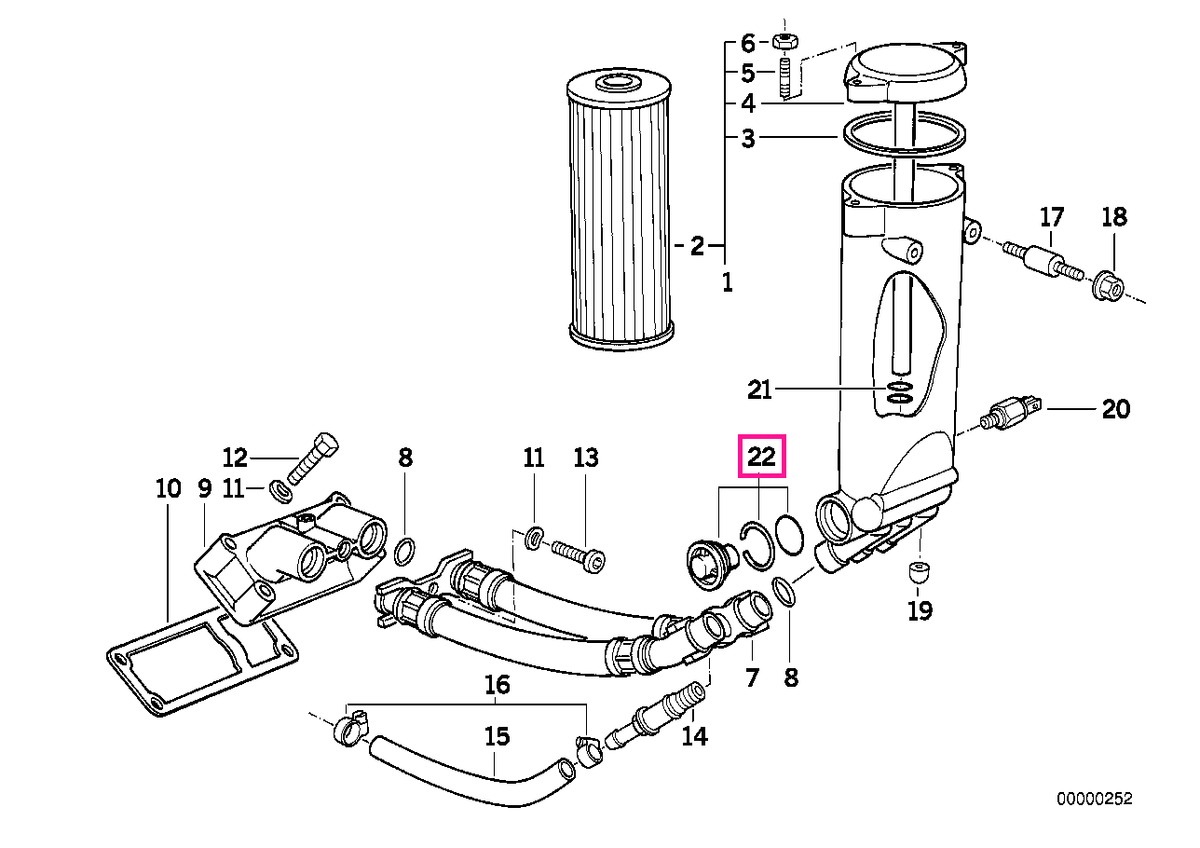 11429064265 Gasket set - BMW