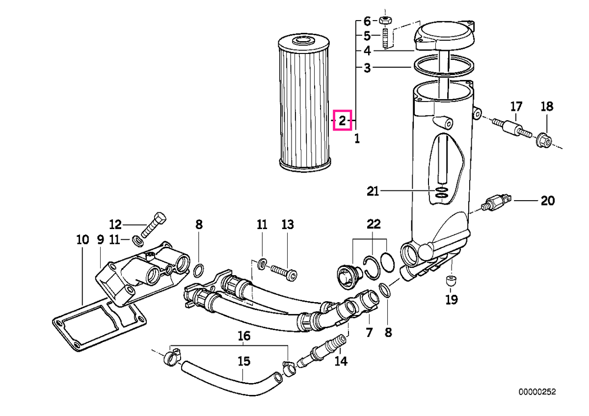 11429064276 Filt.Element - BMW