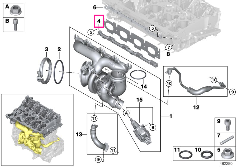 11628678770 Terminal strip - BMW
