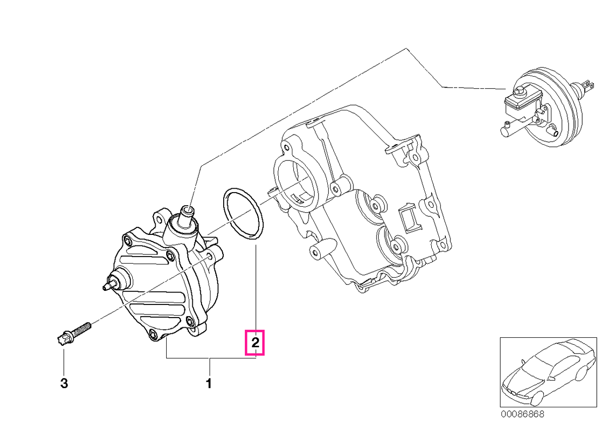 11667509080 O-ring - BMW
