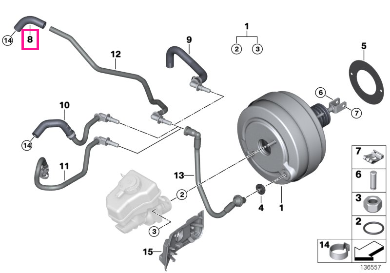 11667549507 Furtun - BMW