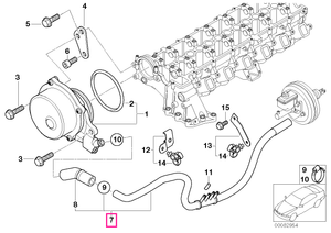11667787041 Conducta vacuum - BMW