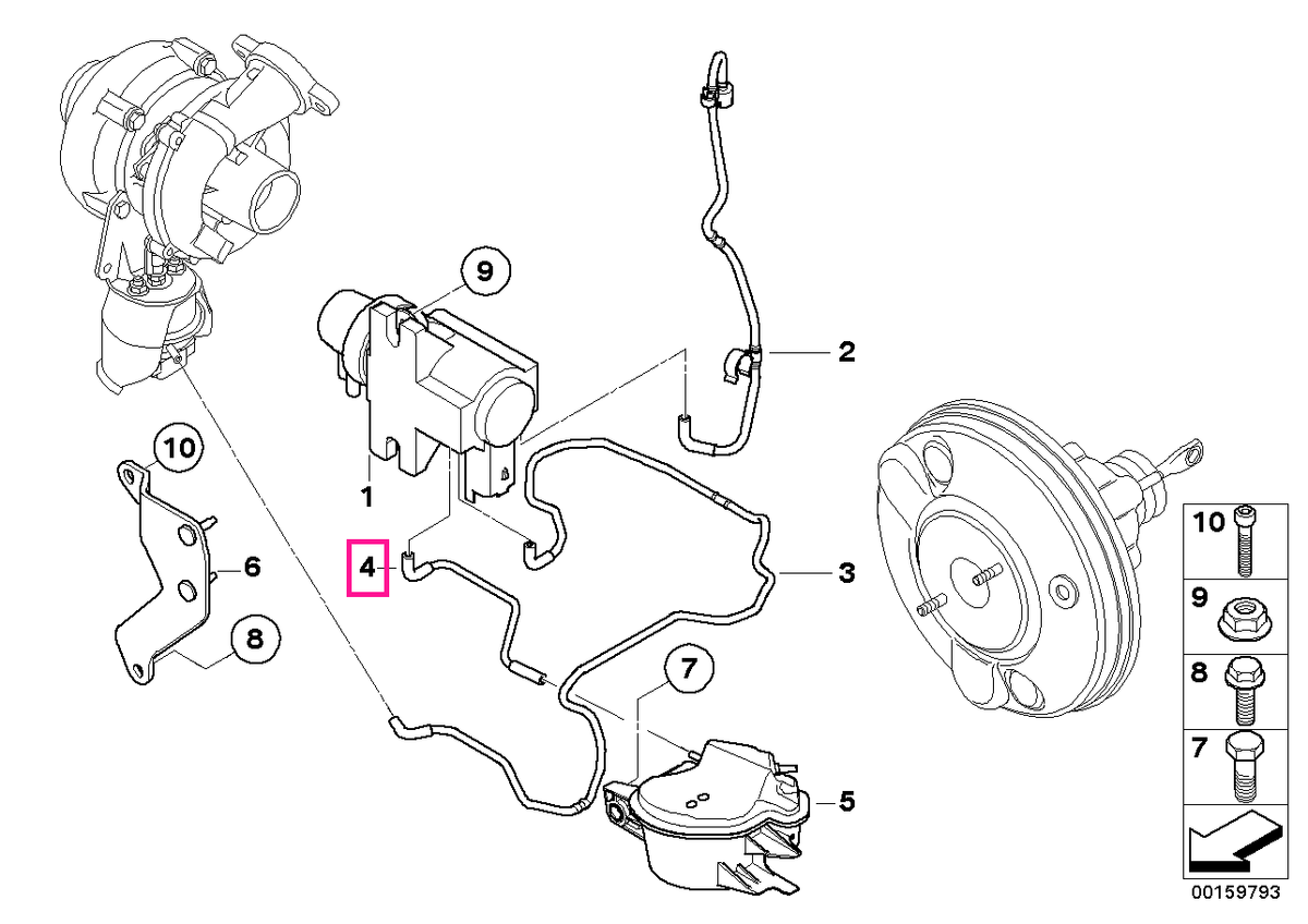 11667795035 Furtun vid - BMW - Mini