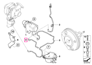 11667795035 Furtun vid - BMW - Mini