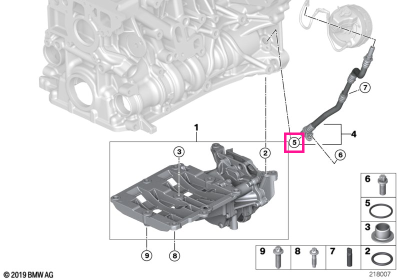11667807990 O-ring 11,25X2 - BMW