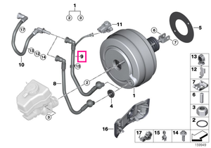 11668678619 Țeavă vid - BMW