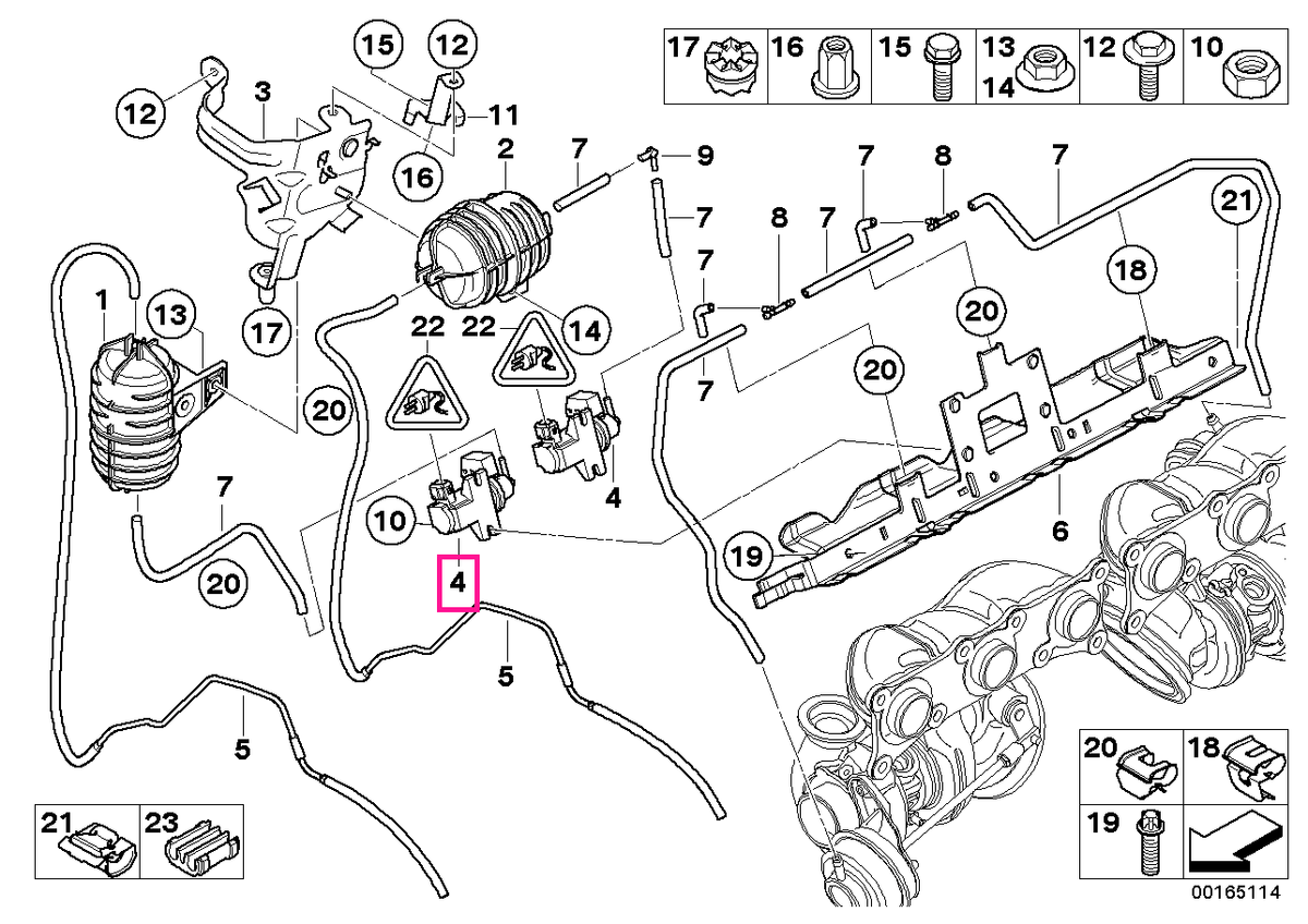 11747626350 Pressure converter - BMW