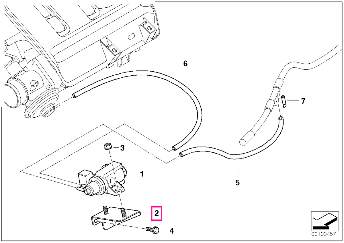 11747792997 Suport - BMW