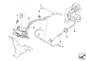 11747799440 Pressure converter - BMW - Mini