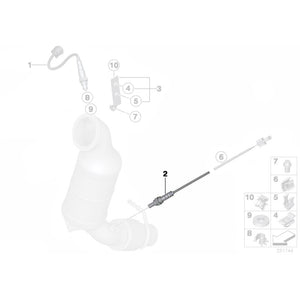 11787599942 Senzor Lambda - BMW Seria 1 F20, F21, Seria 3 F30, F31