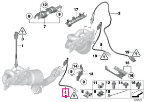 11787614322 Senzor Lambda L= 560MM - BMW
