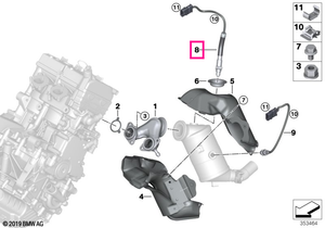 11788604930 Senzor oxigen - BMW