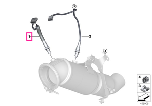 11788689862 Regulating lambda probe - BMW