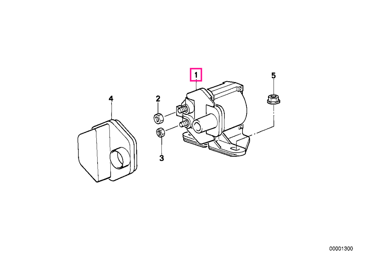 12131742926 Bobina aprindere - BMW
