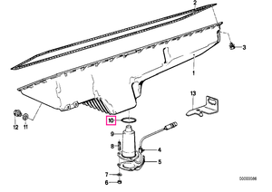 12611277129 Inel etansare 40X4 - BMW