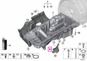 12615A740A2 Senzor nivel ulei - BMW Seria 1, Seria 2, Seria 3, Seria 4, Seria 5, Seria 6, Seria 7, Seria 8, X1, X2, X3, 