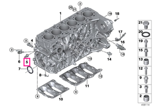 12618577967 Senzor/Comutator presiune ulei - BMW Seria 1, Seria 2, Seria 3, Seria 4, Seria 5, Seria 6, Seria 7, Seria 8,