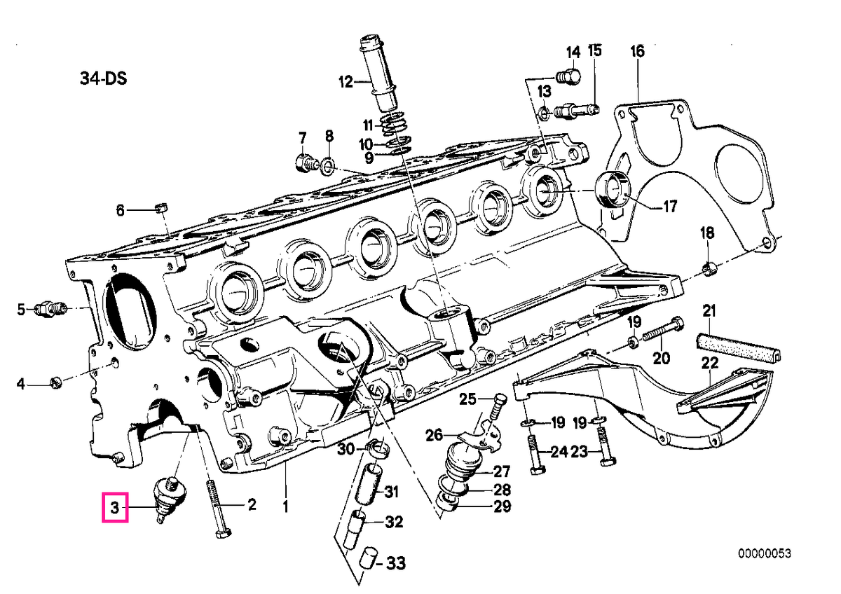 12618611273 Senzor presiune ulei, M12x1,5mm - BMW Seria 1, Seria 2, Seria 3, Seria 4, Seria 5, Seria 6, Seria 7, Seria 8