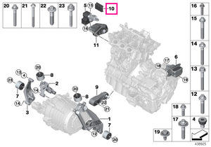 22116863795 Stop buffer - BMW