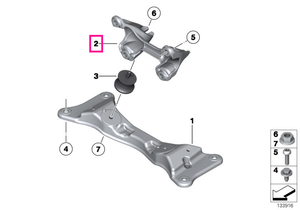 22316760303 Suport transmisie - BMW