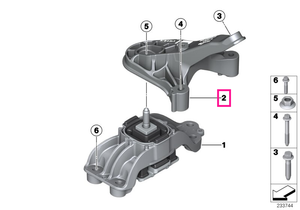 22316788663 Suport transmisie - BMW - Mini