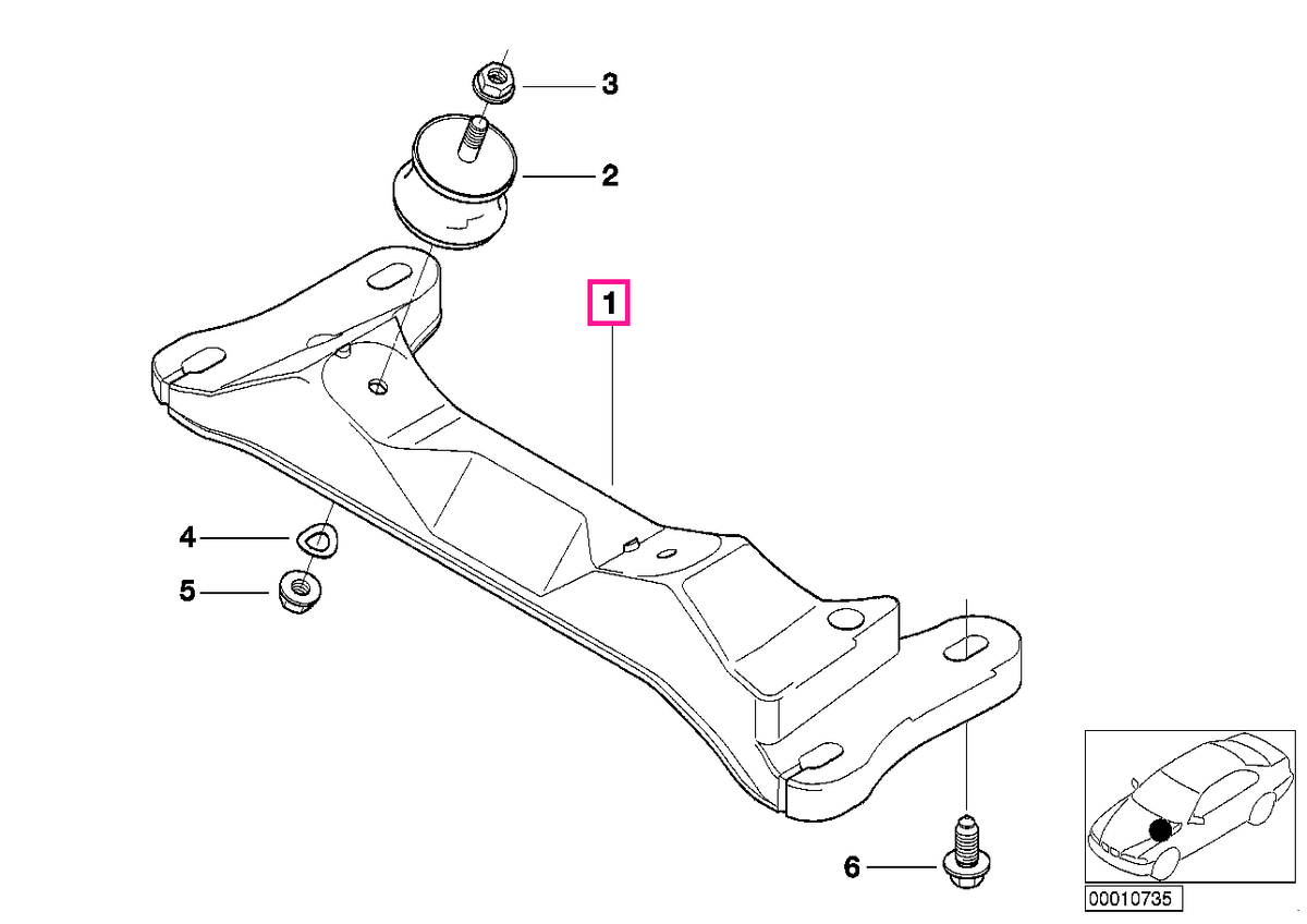 22326757102 Grbx support - BMW