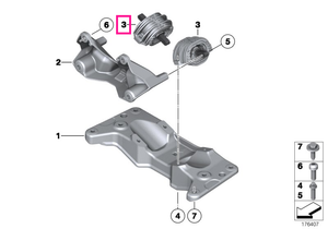 22326780269 Transmission bearing set - BMW