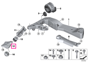 22326861571 Suport transmisie - BMW