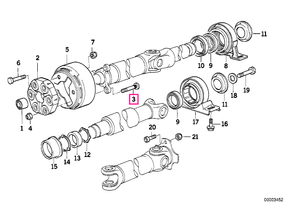 26111226730 Surub M12X1,5X60 - BMW