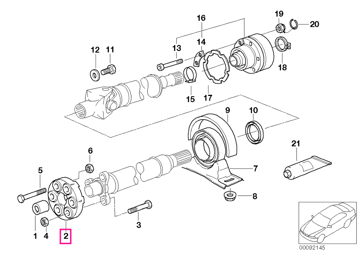 26112228781 ARTIC DISK LK=105MM/14 - BMW