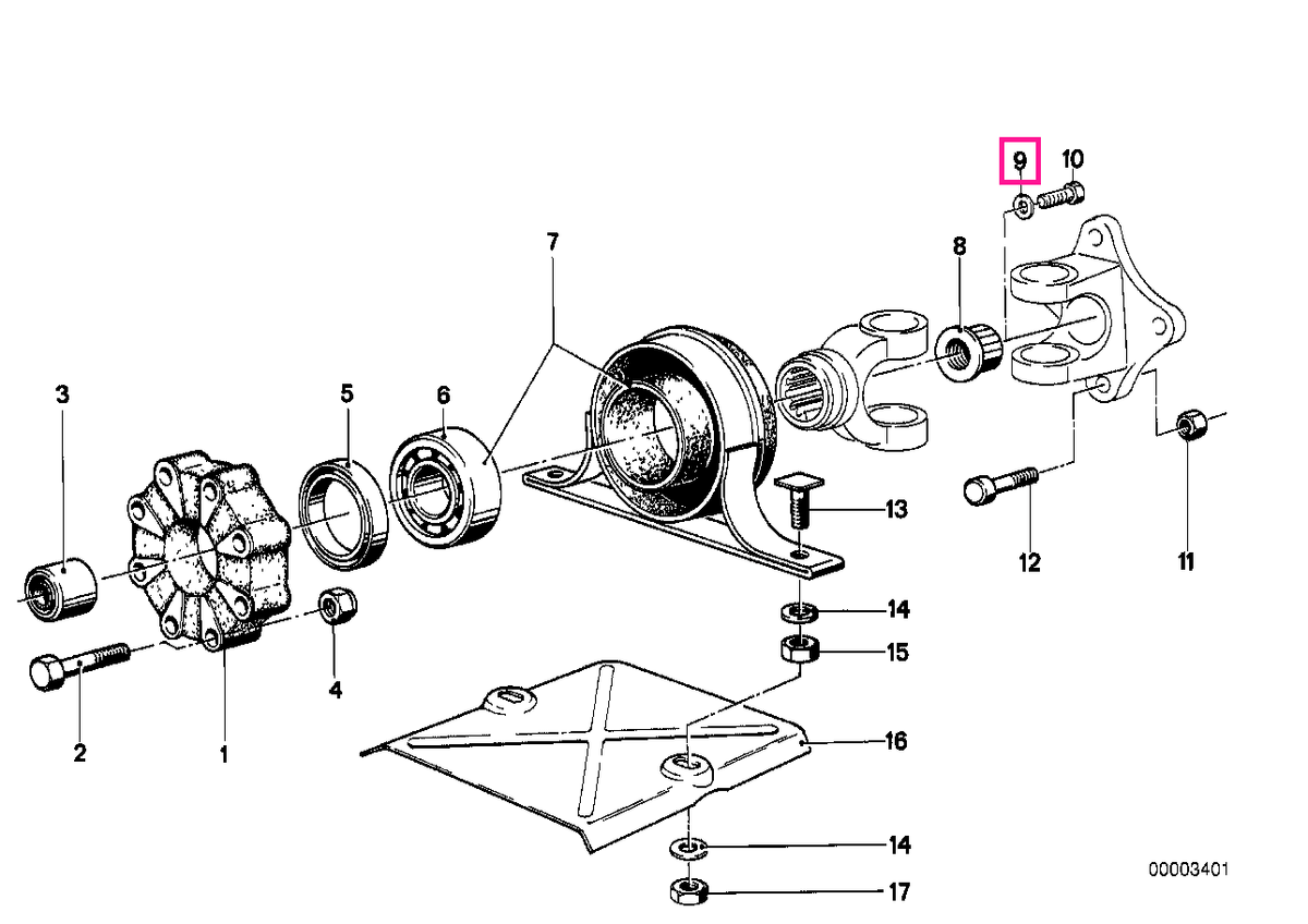26117572710 Saiba D=36MM/ZNS3 - BMW - Mini