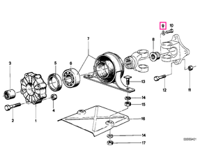 26117572710 Saiba D=36MM/ZNS3 - BMW - Mini