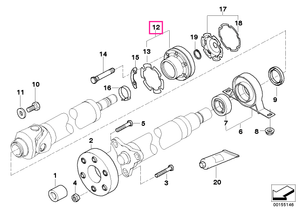 26117585922 Articulație constant-viteză LK=86MM (Z=32) - BMW