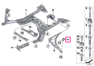 31109803662 Wheel suspension joint - BMW - Mini