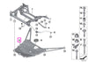 31109882097 Panou structural rigidizare sasiu, punte fata - BMW Seria 3 G80 G81 M3