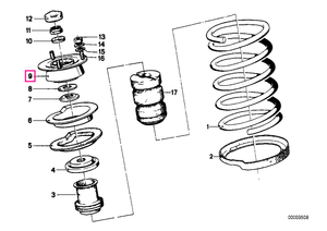 31331101663 Guide support - BMW