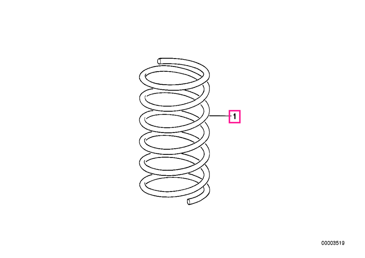 31331131030 Arc elicoidal - BMW