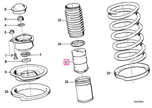31332225377 Damper - BMW