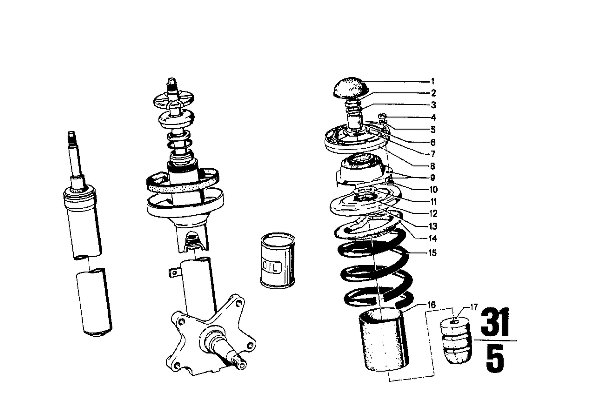 31332450121 Tube - BMW