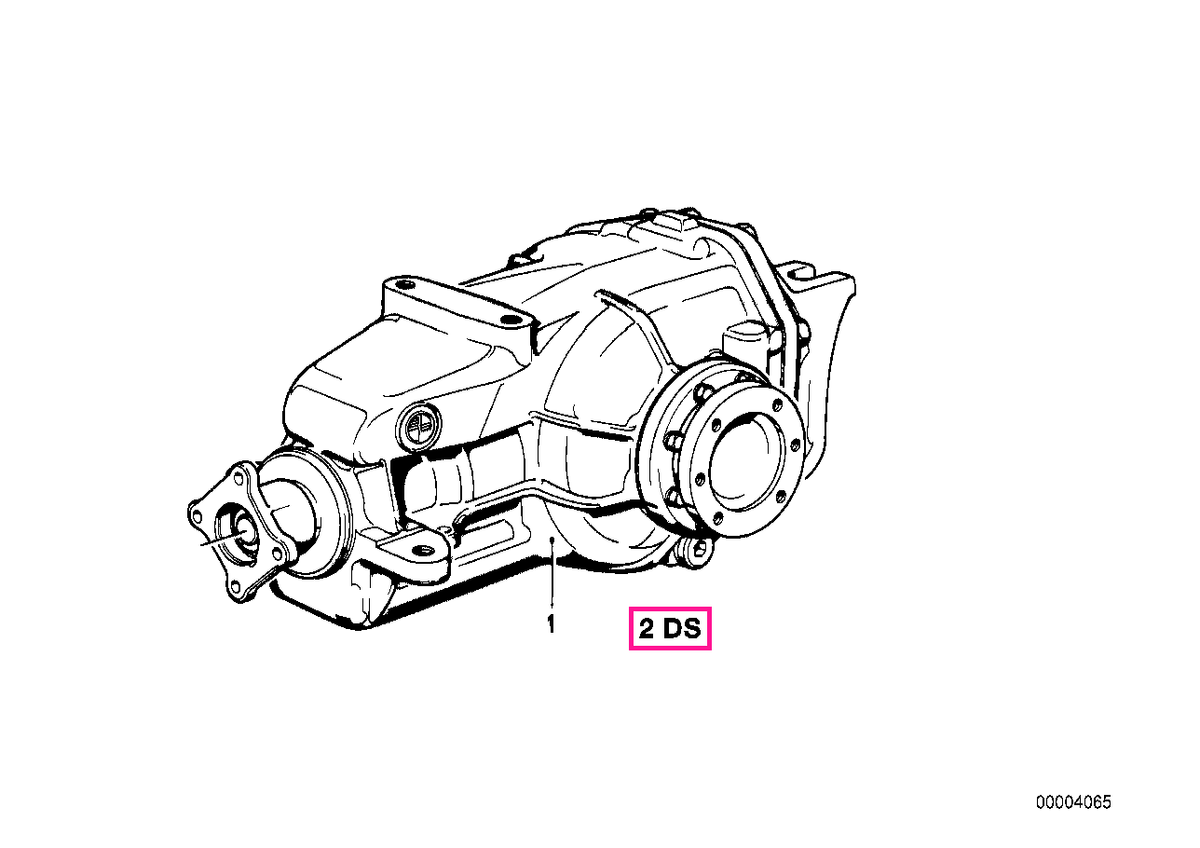 33101210518 Set garnituri diferențial TYP 188 - BMW