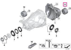 33107633314 Vibration absorber 145HZ - BMW