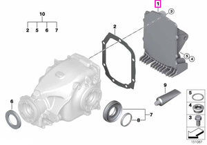 33127531407 Capac spate diferential (Typ 168K) - BMW Z4 E85