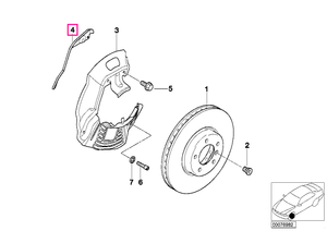 34101165226 Deflector piatra dreapta - BMW