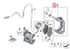 34119809290 Calliper carrier right - BMW - Mini