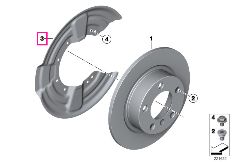 34209805960 Protection plate - BMW - Mini