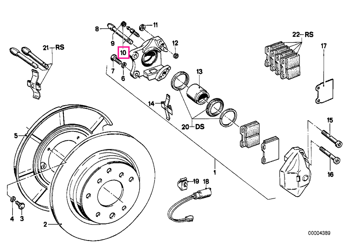 34211103211 Ventil aerisire - BMW