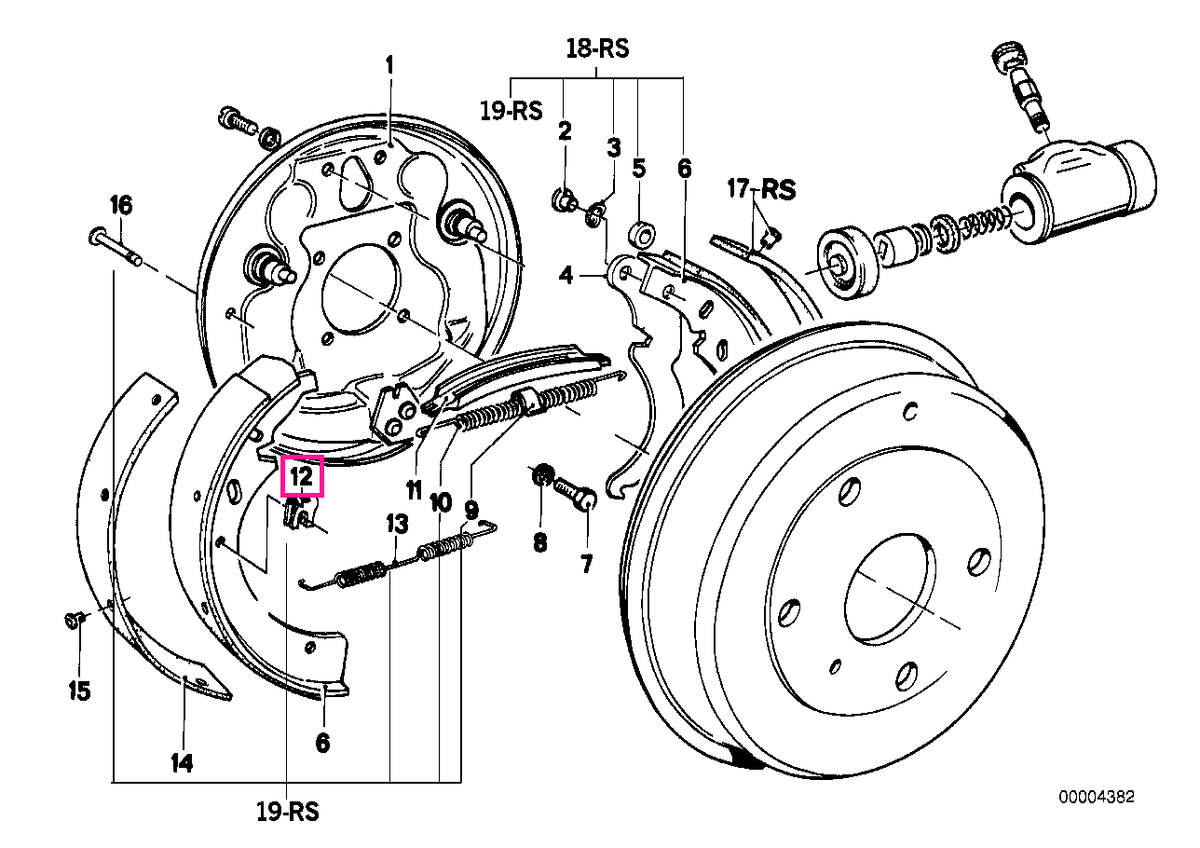 34211116476 Arc de compresiune - BMW