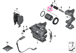 34216769103 Set reparație etrier frână - BMW