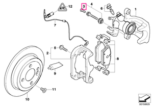 34216777936 Surub hexagonal - BMW - Mini